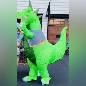 Inflatable Men’s Dinosaur Halloween Costume